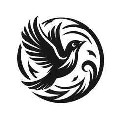 Obraz premium Monotone amnimals logo