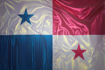 panamanian flag for national Day or Independence Day of panama
