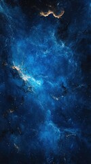 Fototapeta premium Blue wallpaper background astronomy universe.