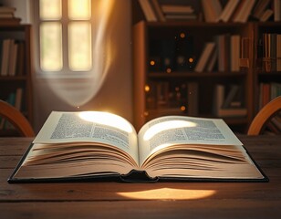 Fototapeta premium Golden Hour Reading