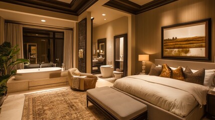 Luxury Master Bedroom Interior Design