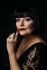portrait of a mature woman © Mathias