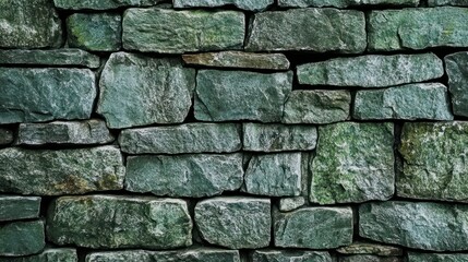 Obraz premium Green tone grunge dark concrete stone texture wall background