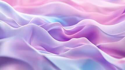 Fototapeta premium Pastel tone purple pink blue gradient defocused abstract photo smooth lines pantone color background
