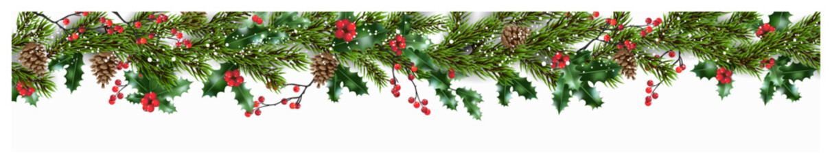 Evergreen holiday border.eps