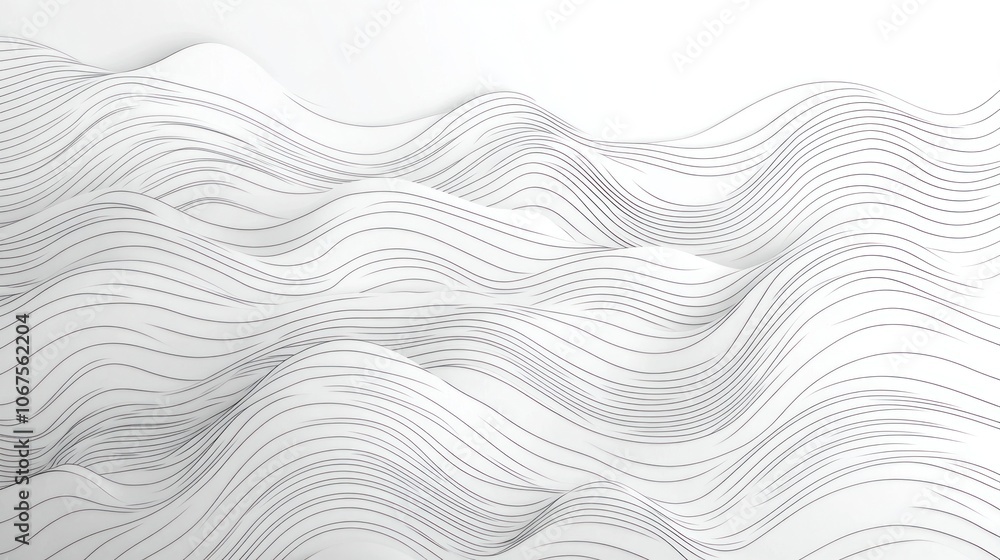 Poster background with thin lines pattern design modern.
