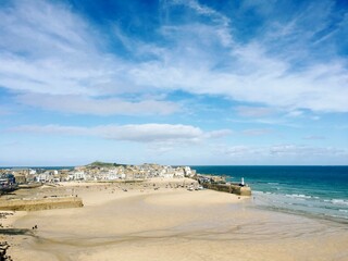 beach and sea