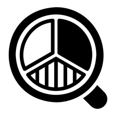 research glyph icon