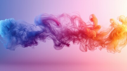 Obraz premium Editorial smoke effect, monochromatic gradient, modern publishing aesthetic, perfect for content sites, magazine-style layout, sophisticated movement