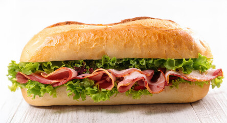 bacon and lettuce sub