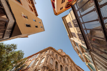 old building in the city of palma de maillorca, spain