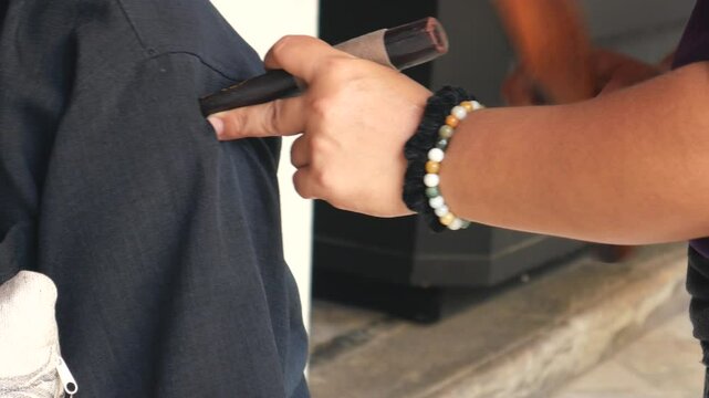 Tok Sen Massage (Hammering Massage or Tapping Therapy) from Northern Thailand