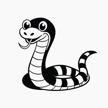 recommend clip art: Cute green snake cartoon. animal snake symbol. Chinese zodiac snake symbol. Cute smiling cartoon green snake white isolated background.