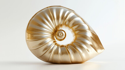 Obraz premium spiral nautilus shell