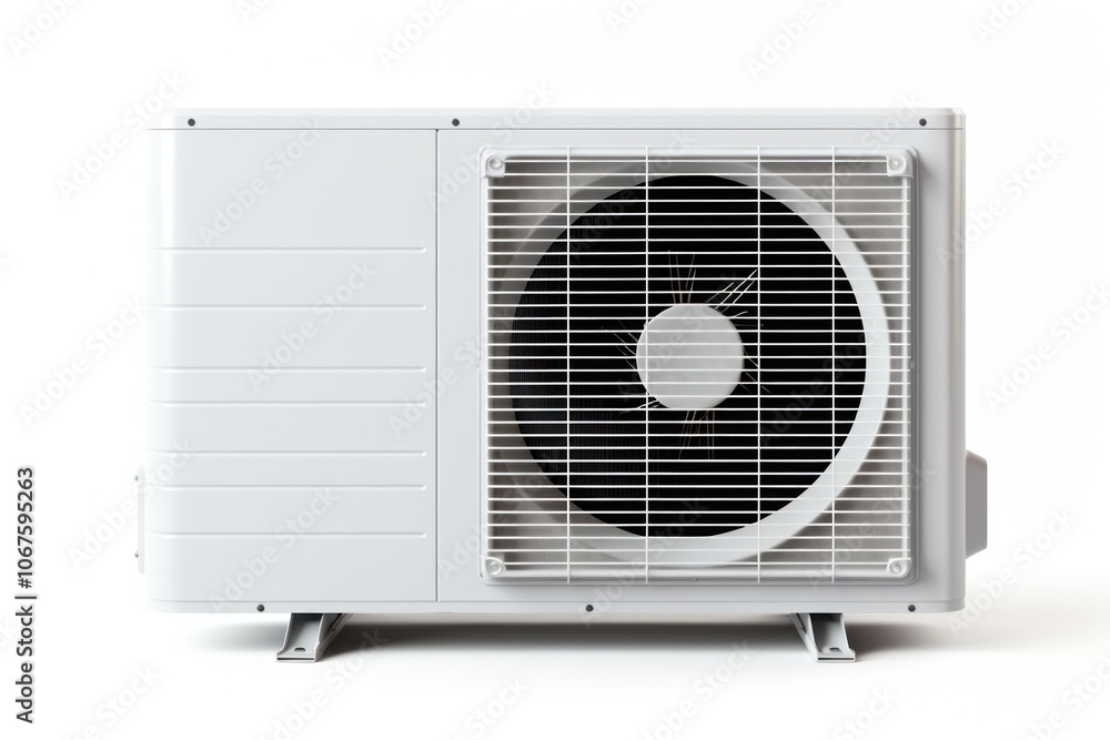 Aufkleber compressor white background architecture technology.
