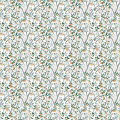 Orange tree pattern