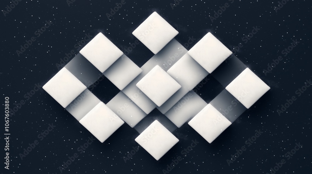 Poster minimalist geometric grid pattern for modern design and art projects