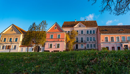 old district of Minsk near the river. Belarus