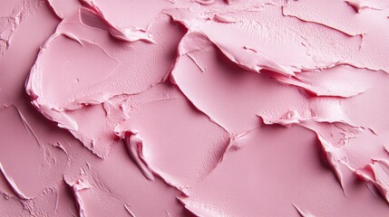 Obraz premium Soft Pink Textured Background, gentle pastel hue, subtle surface texture, ideal for minimalistic designs, product displays, typography overlays, enhances elegance and simplicity.