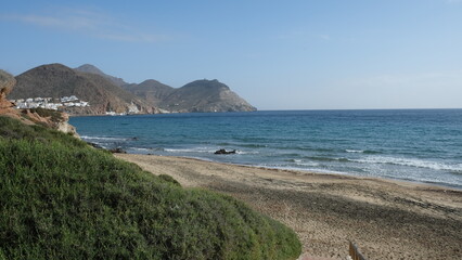 view of the coast of the sea in San Jose
