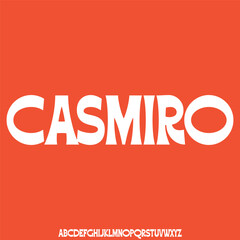 modern and luxury alphabet font vector