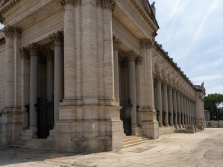 Fototapeta premium Basilica of Saint Paul Outside the Walls, Rome, Italy