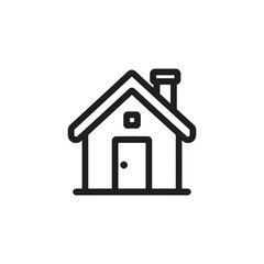 Fototapeta premium Black home icon design vector illustration