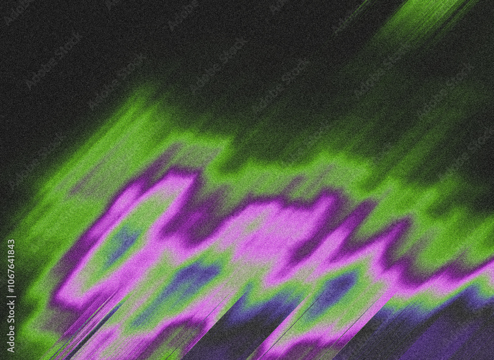 Poster abstract blurred grainy gradient background texture. colorful digital grain dust soft noise effect p