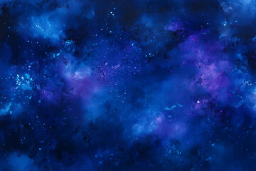 Fototapeta premium Dramatic dark blue background with electric colors