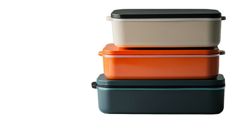 Containers for food in png transparent.