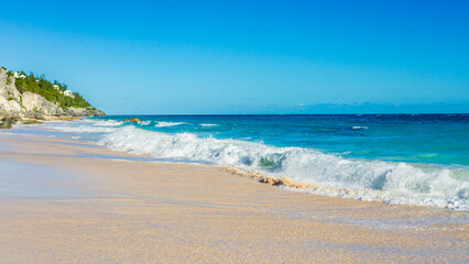 Obraz premium Horseshoe Bay Beach and Deep Bay Beach