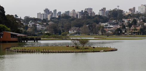 Image taken at Barigui Park in Curitiba, Paraná, Brazil.	