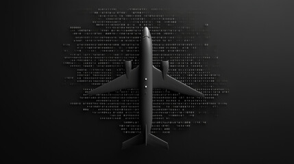 illustration of airplane