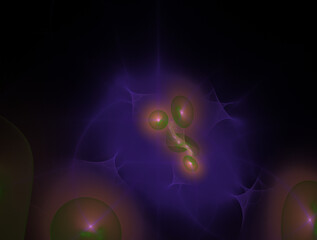 Imaginatory fractal abstract background Image