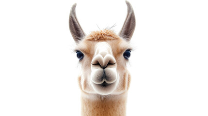 Obraz premium Llama Portrait Collection Showcasing Unique Standing Animal Features Generative AI