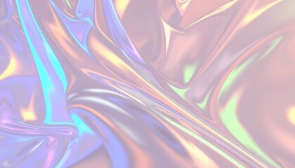 Fototapeta premium colorful futuristic holographic crystal glass effect background image wallpaper