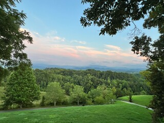 Blue Ridge Mountain view