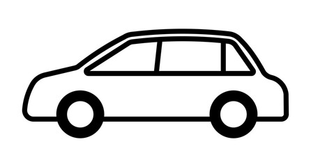 セダンのアイコン