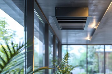 Modern Interior Air Ventilation for Home Room Ceilings