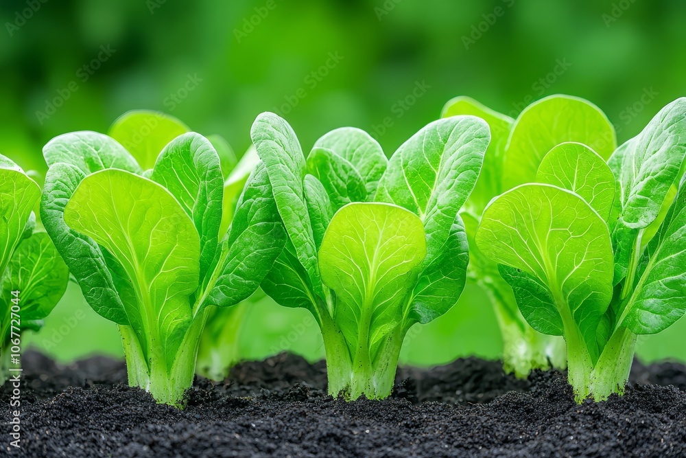 Poster an ai robot and image processing are used to detect weeds and spray chemicals. concept: agricultural
