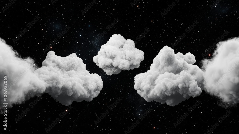 Aufkleber black abstract background with copy space. broken and explode black material particles 3d rendering.