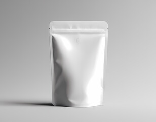 blank tea bag mockup package