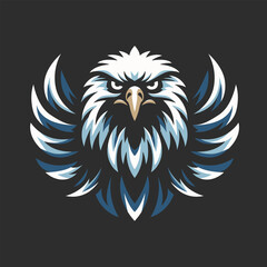 eagle head vector