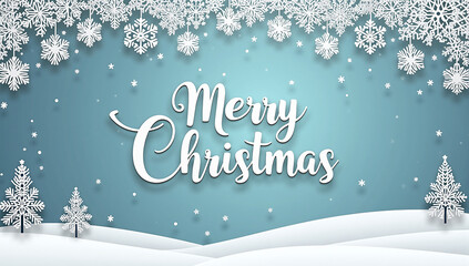 Elegant Christmas Greeting Card Design