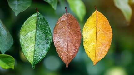 Impact of acid rain on leaf color modification  AR 169