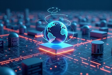 Global Connectivity Network Scene