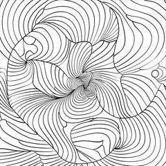 Intricate Mandala Coloring Page for Kids and Adults