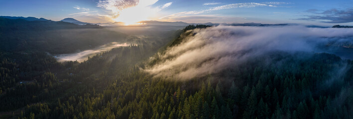 Morning in Southern Washington State