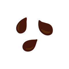 Apple Seed Isolated, Apples Seeds Group