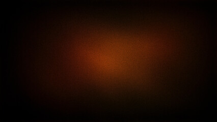 Dark abstract gradient background with rich orange and black tones and a grainy texture, ideal for dramatic wallpapers, banners, and modern designs